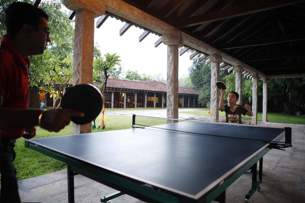 โรงแรมเดอะ เฮอริเทจ มาดูไร มทุราย ภายนอก รูปภาพ Table tennis at the resort
