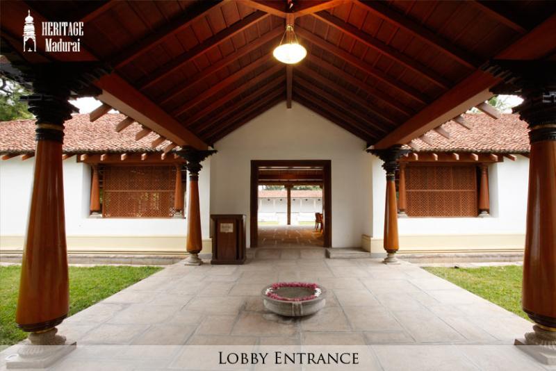 โรงแรมเดอะ เฮอริเทจ มาดูไร มทุราย ภายนอก รูปภาพ Lobby entrance